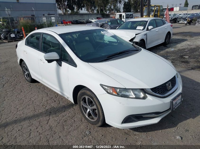 2015 HONDA CIVIC SE - 19XFB2F79FE292185