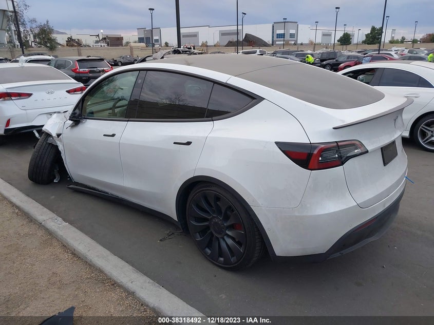 VIN 7SAYGDEF8NF558628 2022 TESLA MODEL Y PERFORMANCE DUAL MOTOR ALL-WHEEL DRIVE
