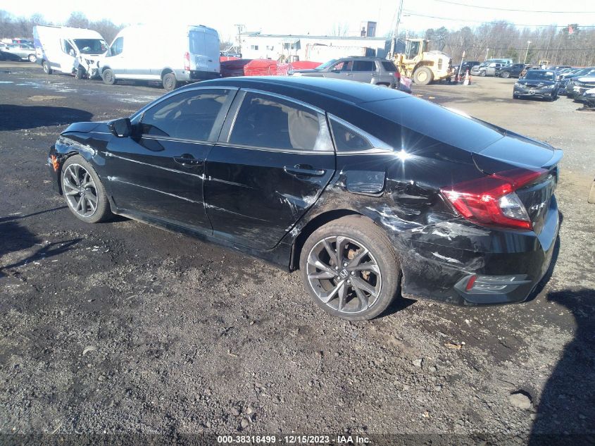 2019 HONDA CIVIC SPORT - 2HGFC2F80KH525747
