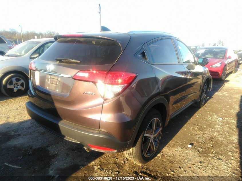 2022 HONDA HR-V AWD EX - 3CZRU6H54NM716753