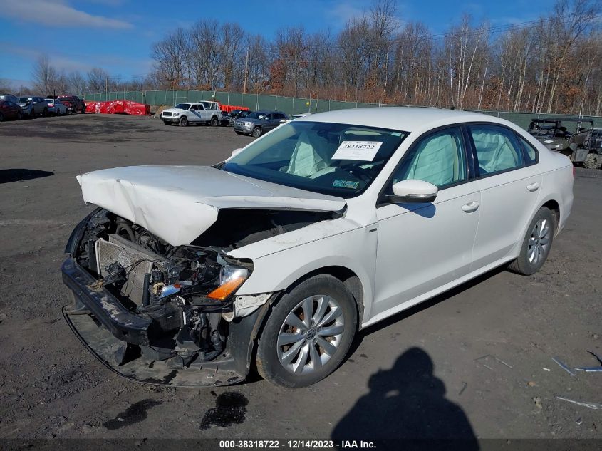 2015 VOLKSWAGEN PASSAT 1.8T WOLFSBURG EDITION - 1VWAT7A39FC012861