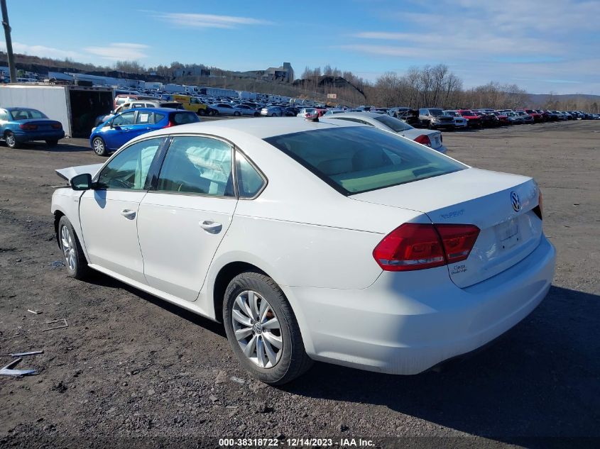 2015 VOLKSWAGEN PASSAT 1.8T WOLFSBURG EDITION - 1VWAT7A39FC012861