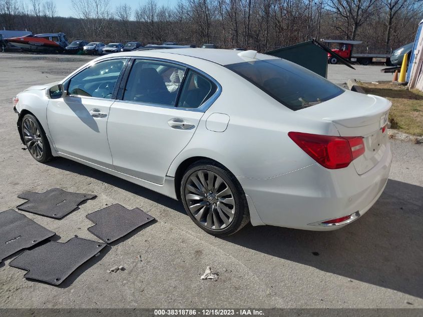 2017 ACURA RLX ADVANCE PKG - JH4KC1F99HC000213