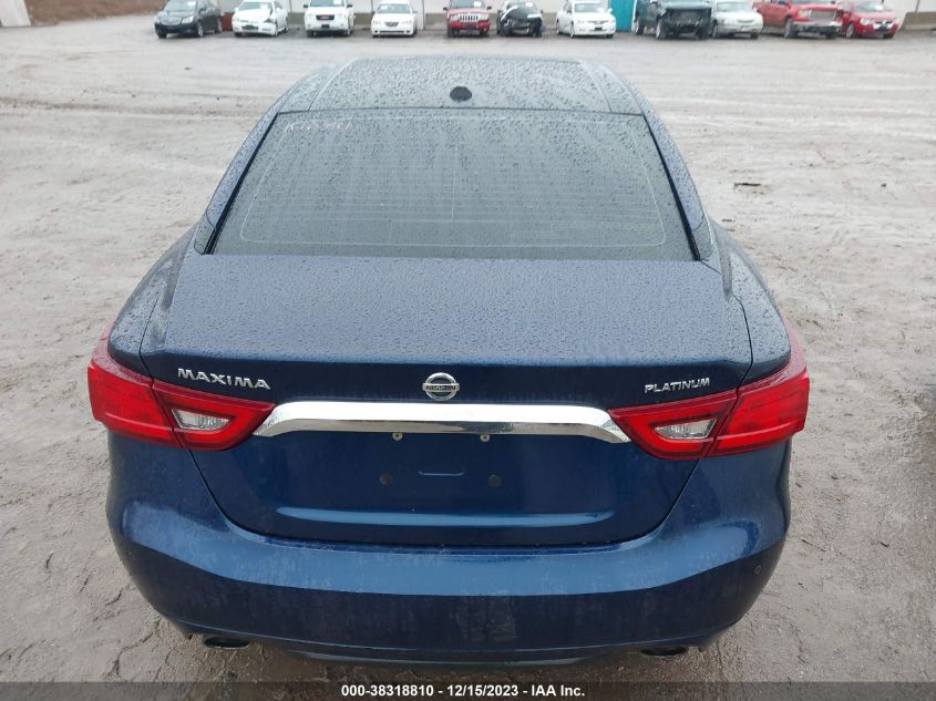 2017 NISSAN MAXIMA 3.5 PLATINUM - 1N4AA6AP3HC406158