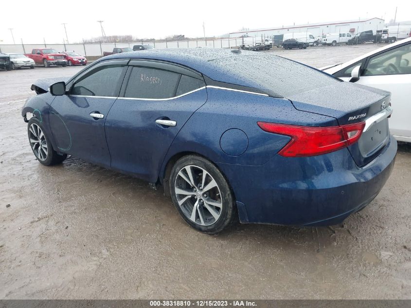 2017 NISSAN MAXIMA 3.5 PLATINUM - 1N4AA6AP3HC406158