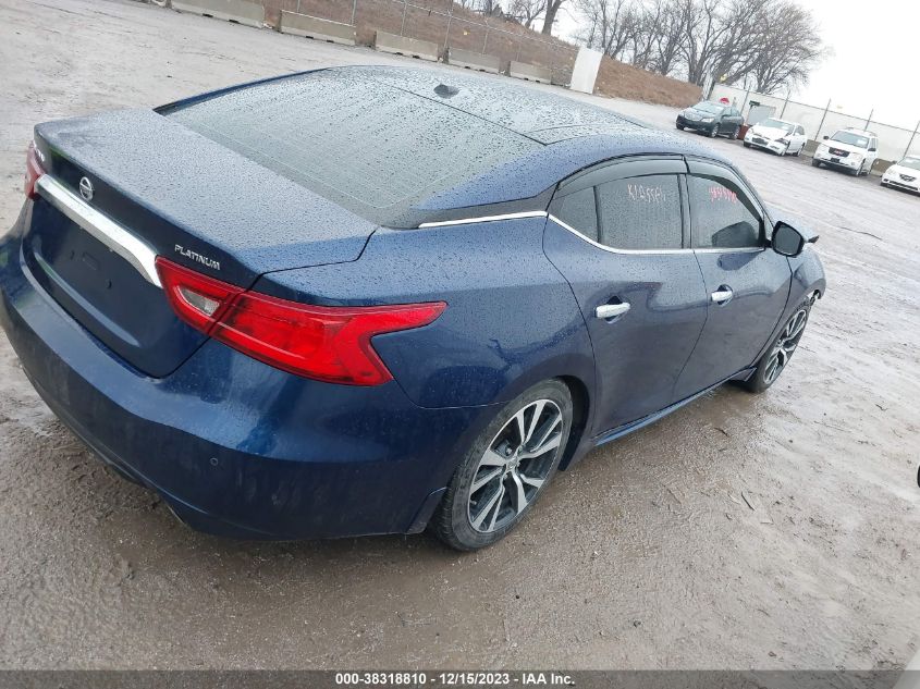 2017 NISSAN MAXIMA 3.5 PLATINUM - 1N4AA6AP3HC406158