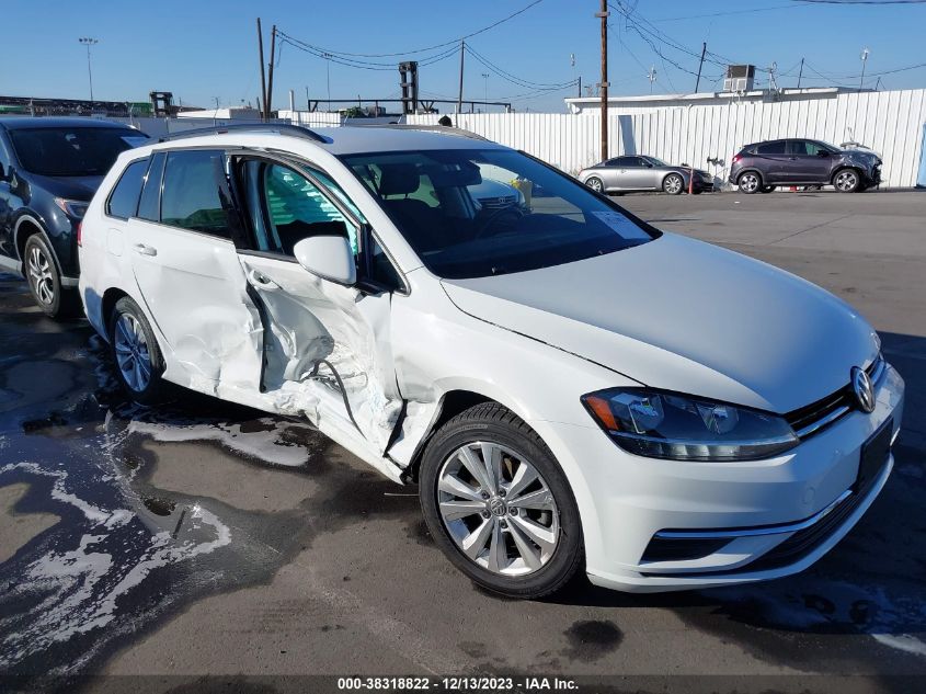 3VW117AU0KM510132 VOLKSWAGEN GOLF SPORTWAGEN 1.8T S 2019