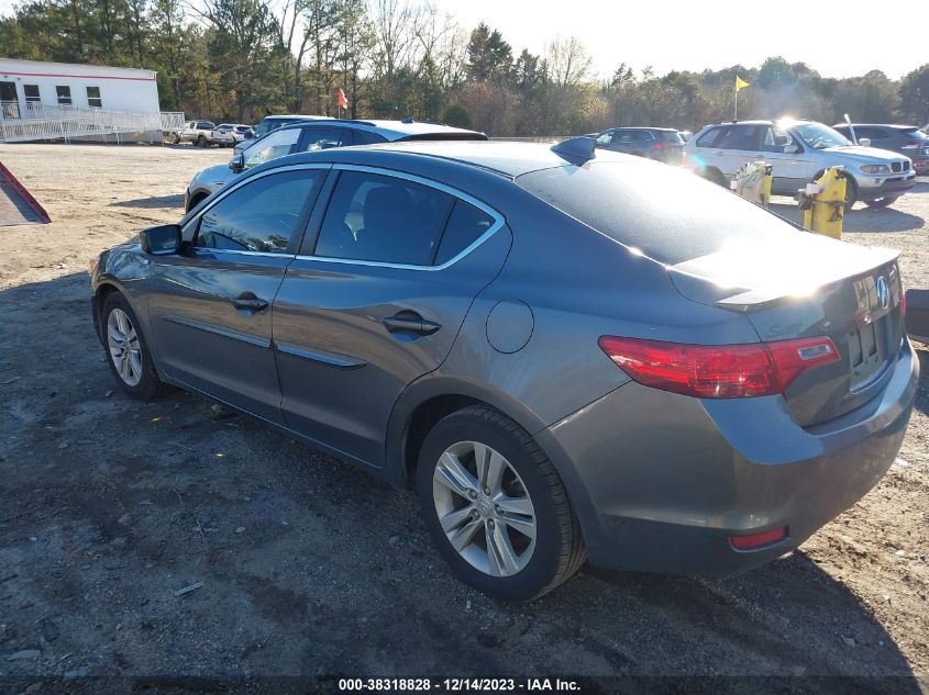 2014 ACURA ILX HYBRID 1.5L - 19VDE3F78EE300269
