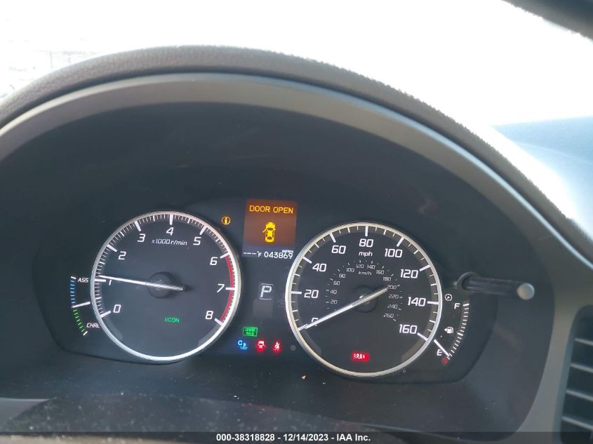 2014 ACURA ILX HYBRID 1.5L - 19VDE3F78EE300269
