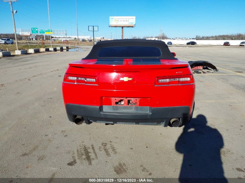 2015 CHEVROLET CAMARO 2SS - 2G1FK3DJ7F9294562