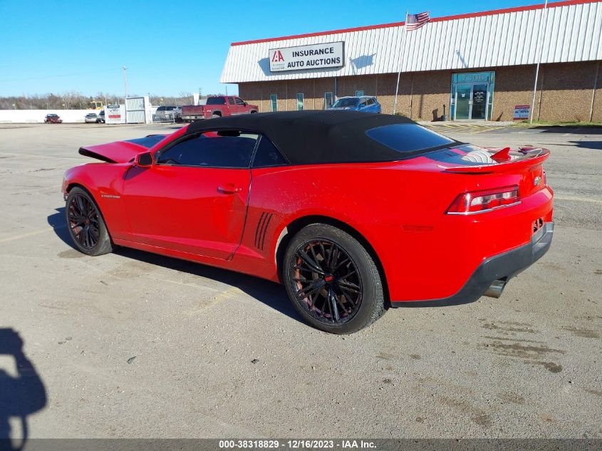 2015 CHEVROLET CAMARO 2SS - 2G1FK3DJ7F9294562