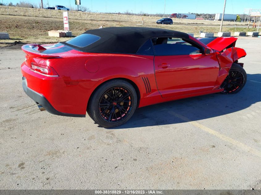 2015 CHEVROLET CAMARO 2SS - 2G1FK3DJ7F9294562