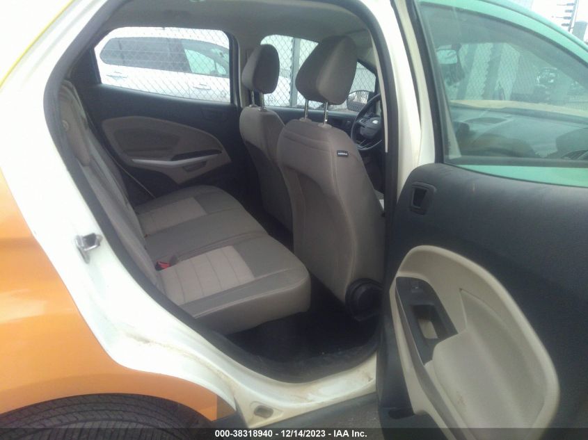 2022 FORD ECOSPORT S - MAJ6S3FL8NC466780