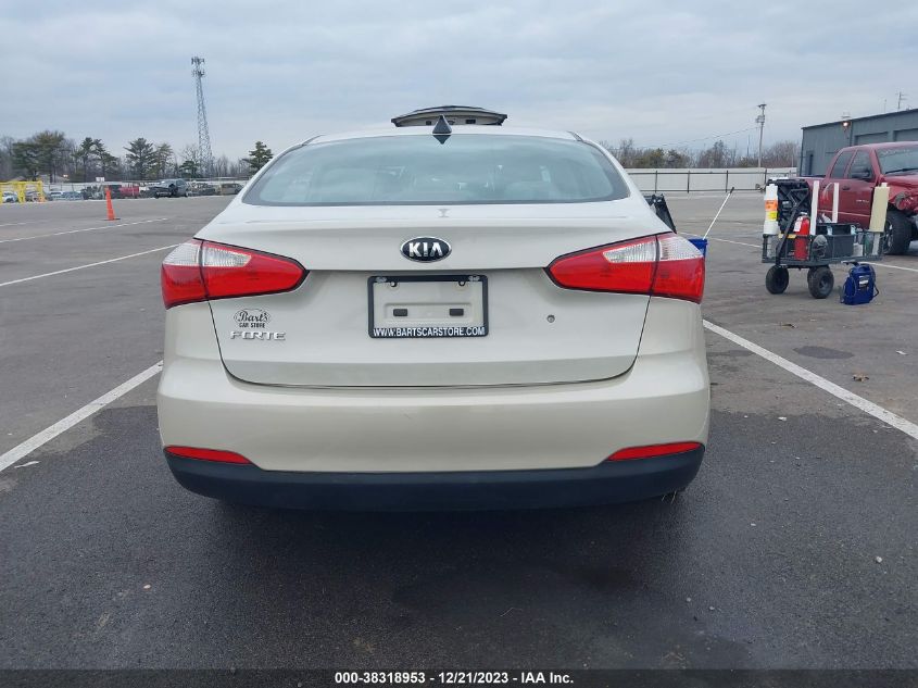 2015 KIA FORTE LX - KNAFK4A64F5281758