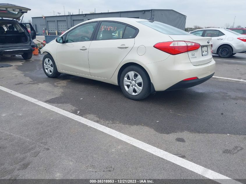 2015 KIA FORTE LX - KNAFK4A64F5281758