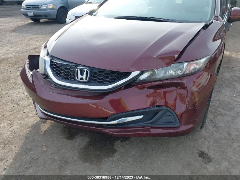 2015 HONDA CIVIC LX - 19XFB2F53FE065735