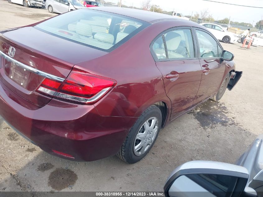 2015 HONDA CIVIC LX - 19XFB2F53FE065735