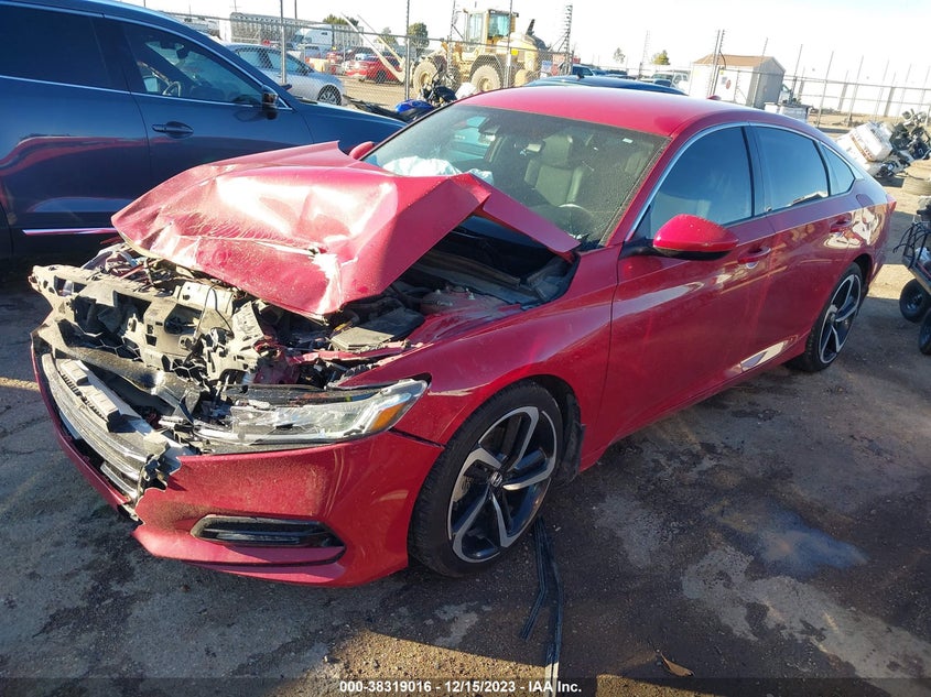 VIN 1HGCV1F3XLA136299 2020 HONDA ACCORD SPORT