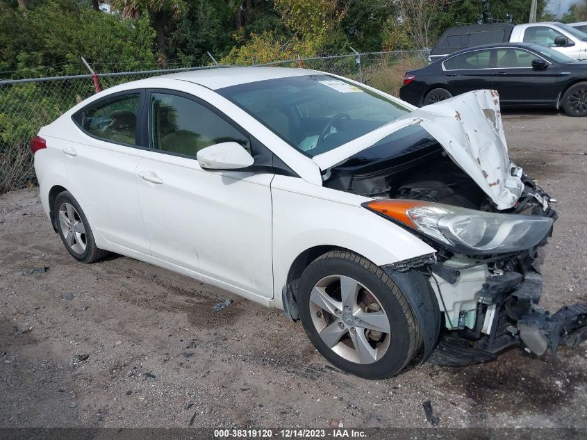 2013 HYUNDAI ELANTRA GLS - 5NPDH4AE4DH255853