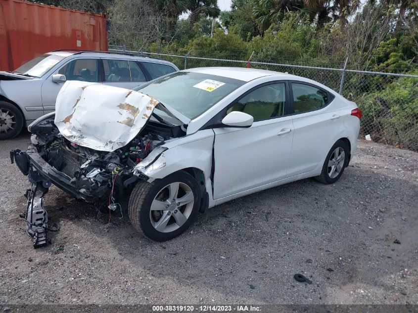 2013 HYUNDAI ELANTRA GLS - 5NPDH4AE4DH255853