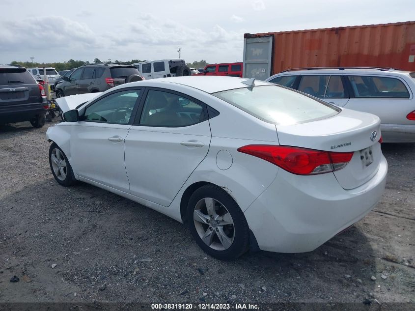 2013 HYUNDAI ELANTRA GLS - 5NPDH4AE4DH255853