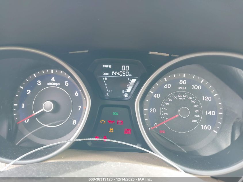 2013 HYUNDAI ELANTRA GLS - 5NPDH4AE4DH255853