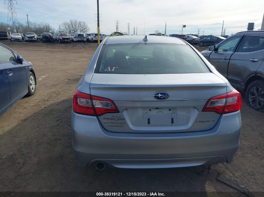 2016 SUBARU LEGACY 2.5I LIMITED - 4S3BNBL65G3011624