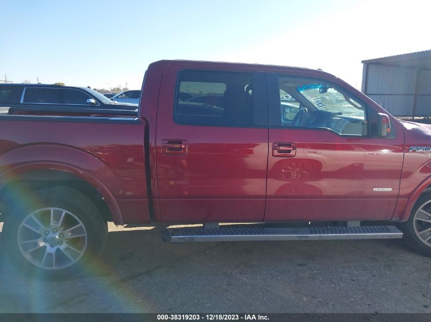 2014 FORD F-150 LARIAT - 1FTFW1CT6EKE94364