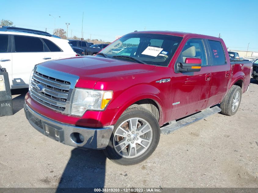 2014 FORD F-150 LARIAT - 1FTFW1CT6EKE94364