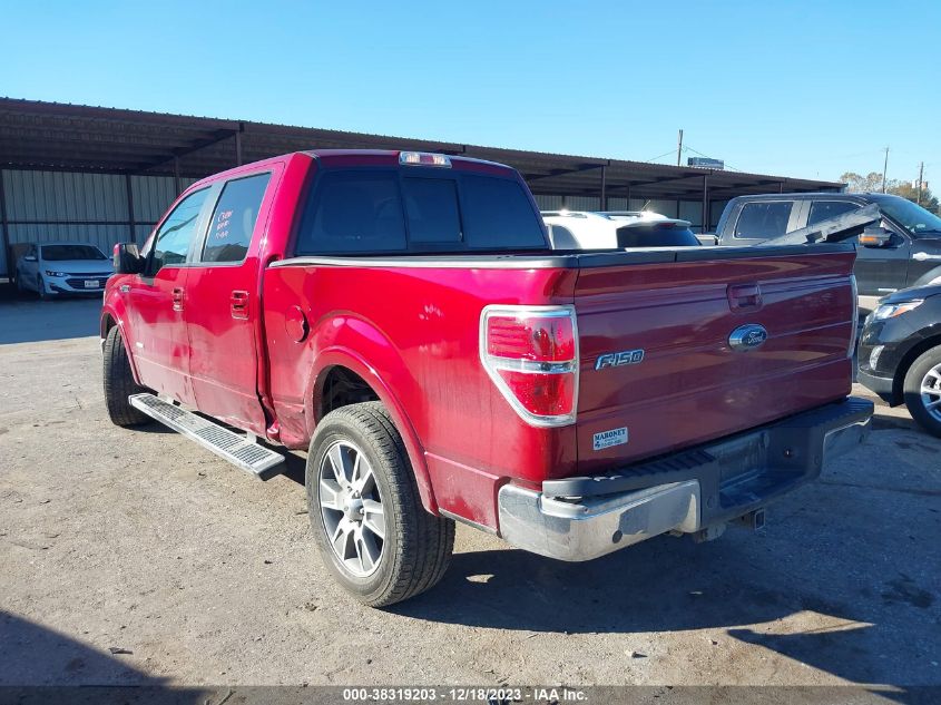 2014 FORD F-150 LARIAT - 1FTFW1CT6EKE94364