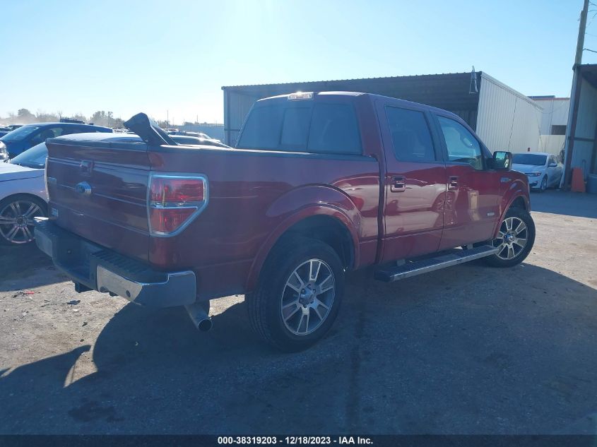 2014 FORD F-150 LARIAT - 1FTFW1CT6EKE94364