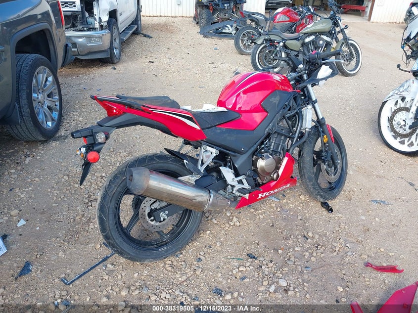 VIN MLHNC5100M5700034 2021 HONDA CBR300 R