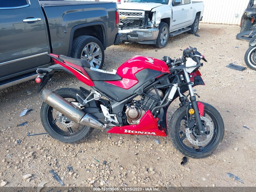 VIN MLHNC5100M5700034 2021 HONDA CBR300 R