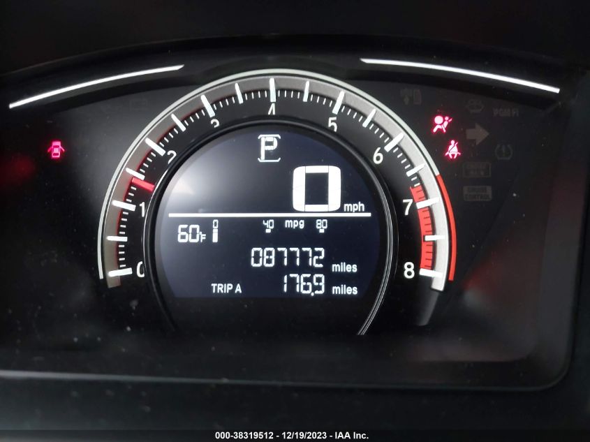 2017 HONDA CIVIC LX - 19XFC2F56HE217748