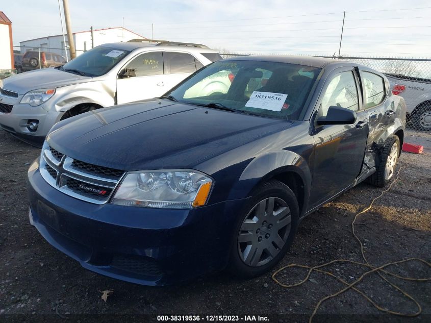 2013 DODGE AVENGER SE - 1C3CDZAG0DN748164