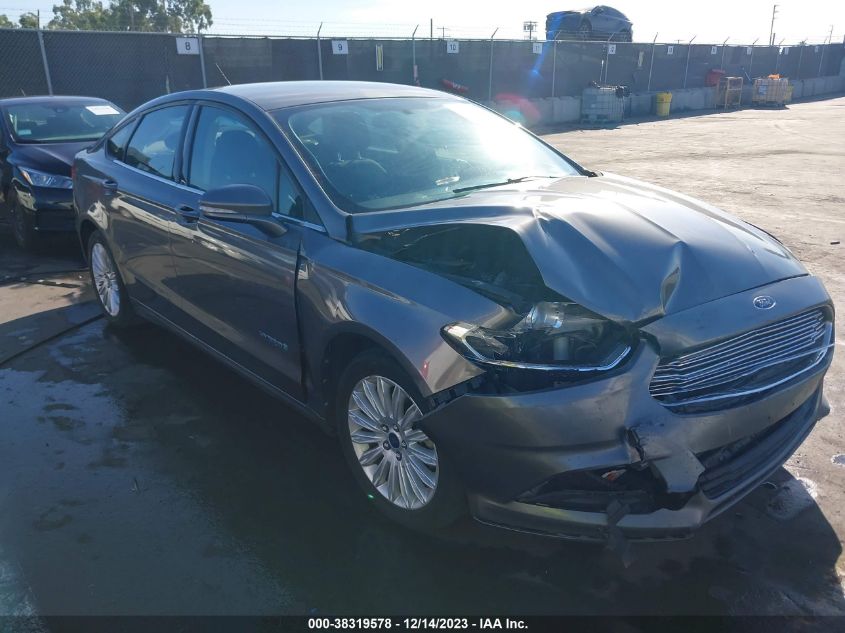 2013 FORD FUSION SE HYBRID - 3FA6P0LU2DR242756