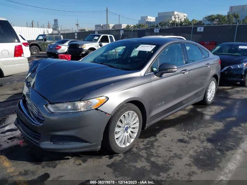 2013 FORD FUSION SE HYBRID - 3FA6P0LU2DR242756