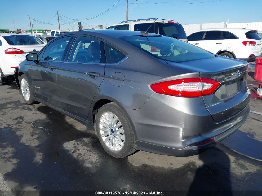 2013 FORD FUSION SE HYBRID - 3FA6P0LU2DR242756