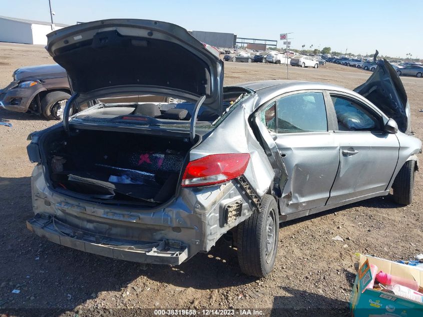 2018 HYUNDAI ELANTRA SE - KMHD74LF3JU453362