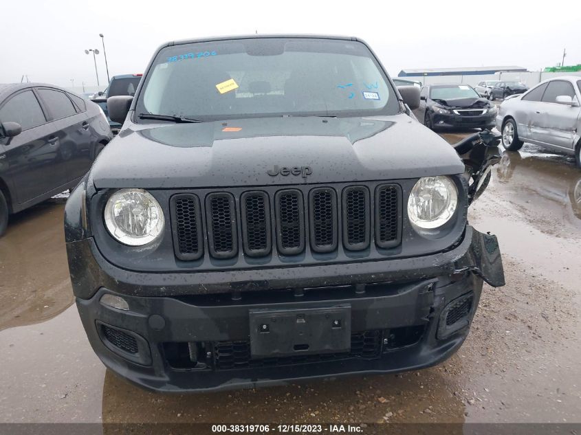 2017 JEEP RENEGADE SPORT 4X4 - ZACCJBAB0HPG29947