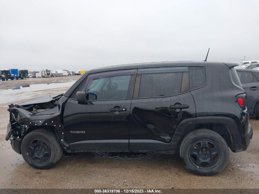 2017 JEEP RENEGADE SPORT 4X4 - ZACCJBAB0HPG29947