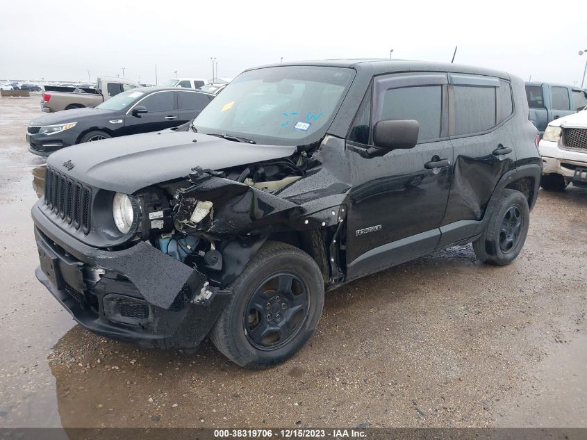 2017 JEEP RENEGADE SPORT 4X4 - ZACCJBAB0HPG29947