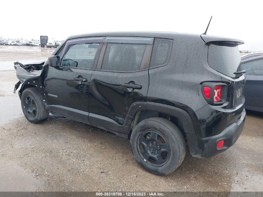 2017 JEEP RENEGADE SPORT 4X4 - ZACCJBAB0HPG29947