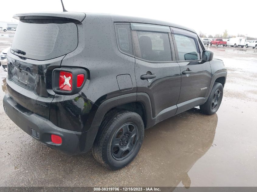 2017 JEEP RENEGADE SPORT 4X4 - ZACCJBAB0HPG29947