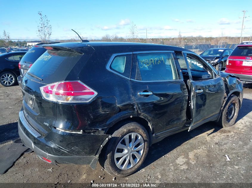 2015 NISSAN ROGUE S/SL/SV - KNMAT2MVXFP581116