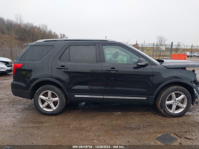 2017 FORD EXPLORER XLT - 1FM5K8D89HGB28962