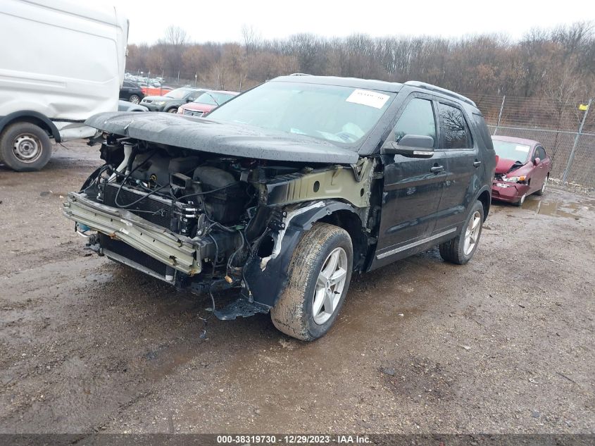 2017 FORD EXPLORER XLT - 1FM5K8D89HGB28962