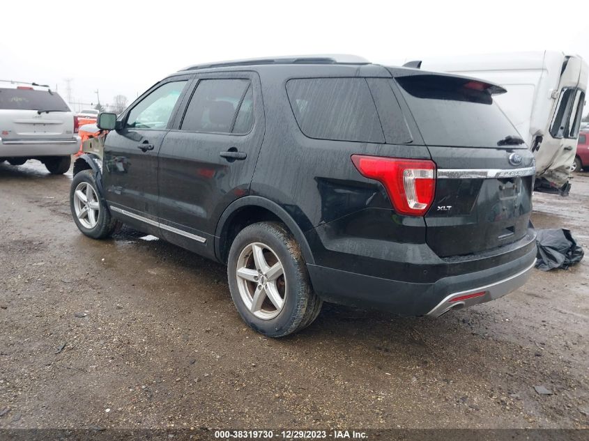 2017 FORD EXPLORER XLT - 1FM5K8D89HGB28962