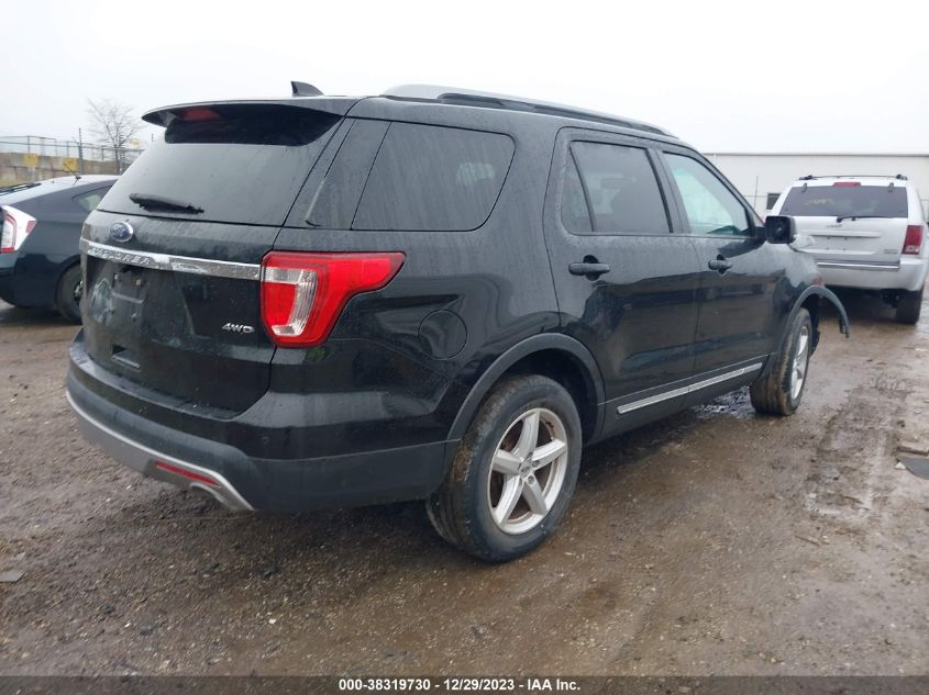 2017 FORD EXPLORER XLT - 1FM5K8D89HGB28962