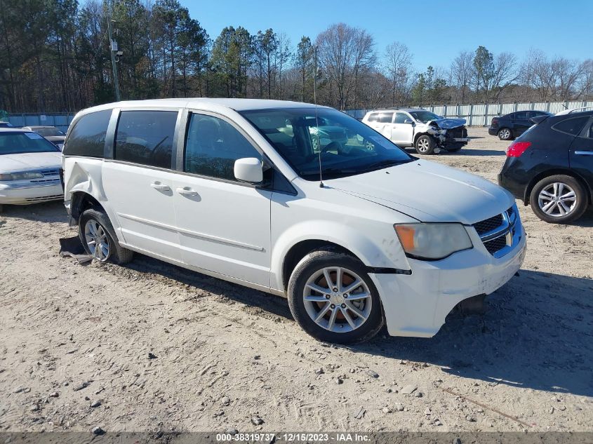2013 DODGE GRAND CARAVAN SXT - 2C4RDGCG9DR771937